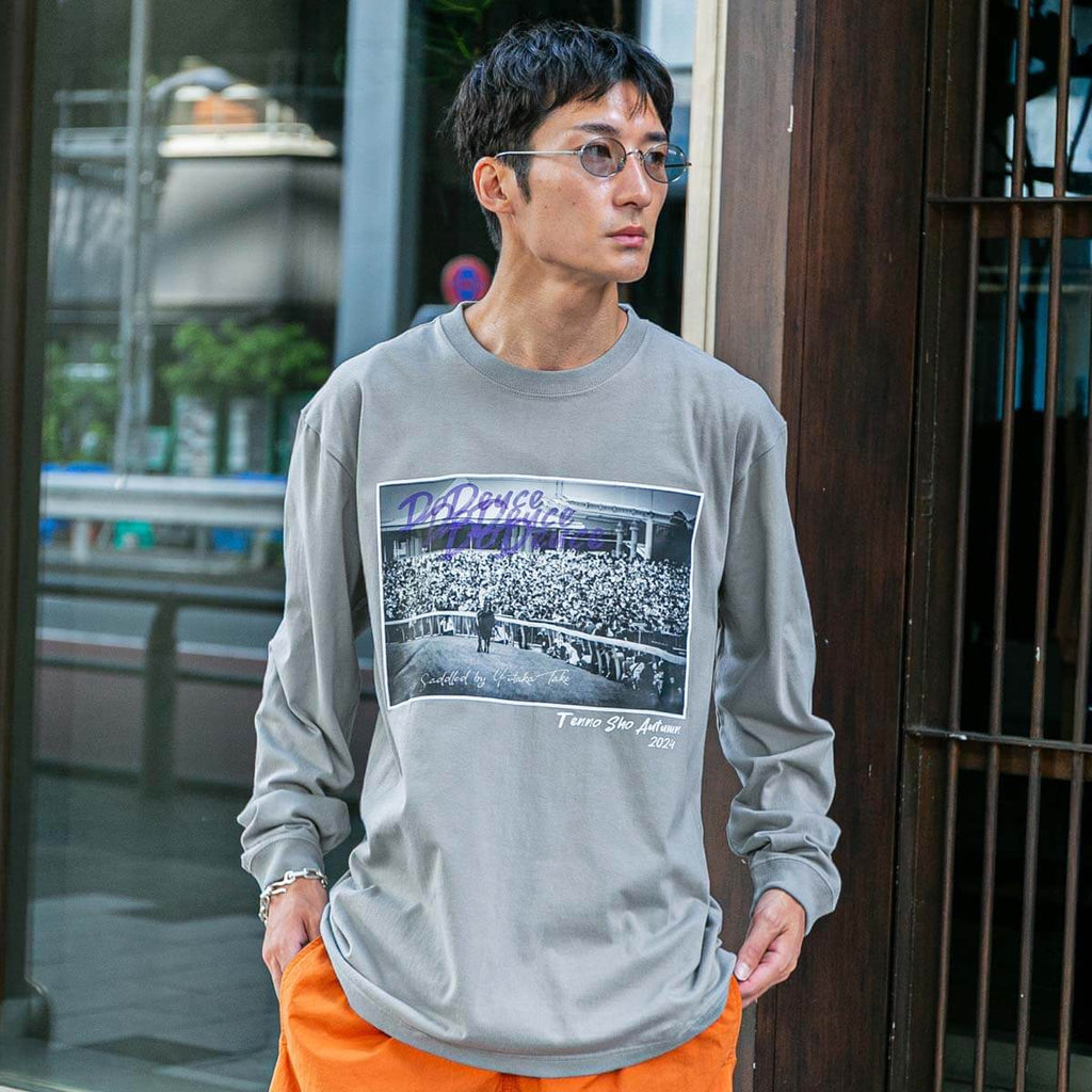 モデル（181cm 69kg）はXLを着用しております。
