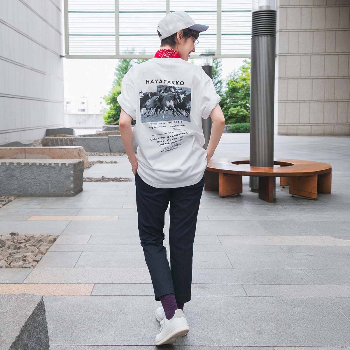 Tシャツ ハヤヤッコ 引退記念C - 競馬グッズの通販サイト ノーザン