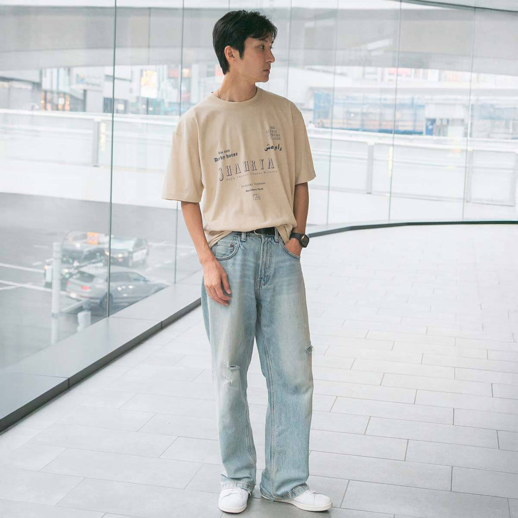 モデル（181cm69kg）はXLサイズを着用しております。