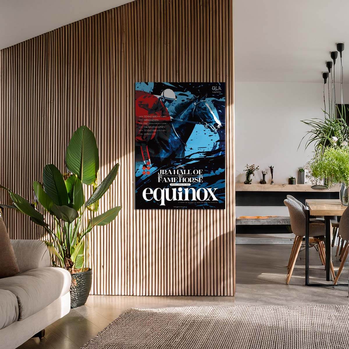 ポスター イクイノックス 顕彰馬記念 【夜】 - 競馬グッズの通販サイト