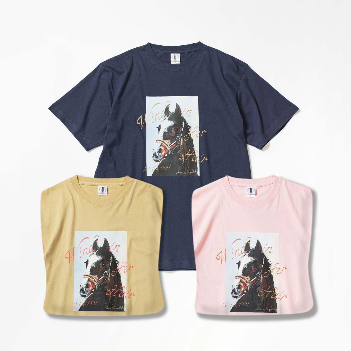 Tシャツ ウインドインハーヘア グラフィカルA - 競馬グッズの通販