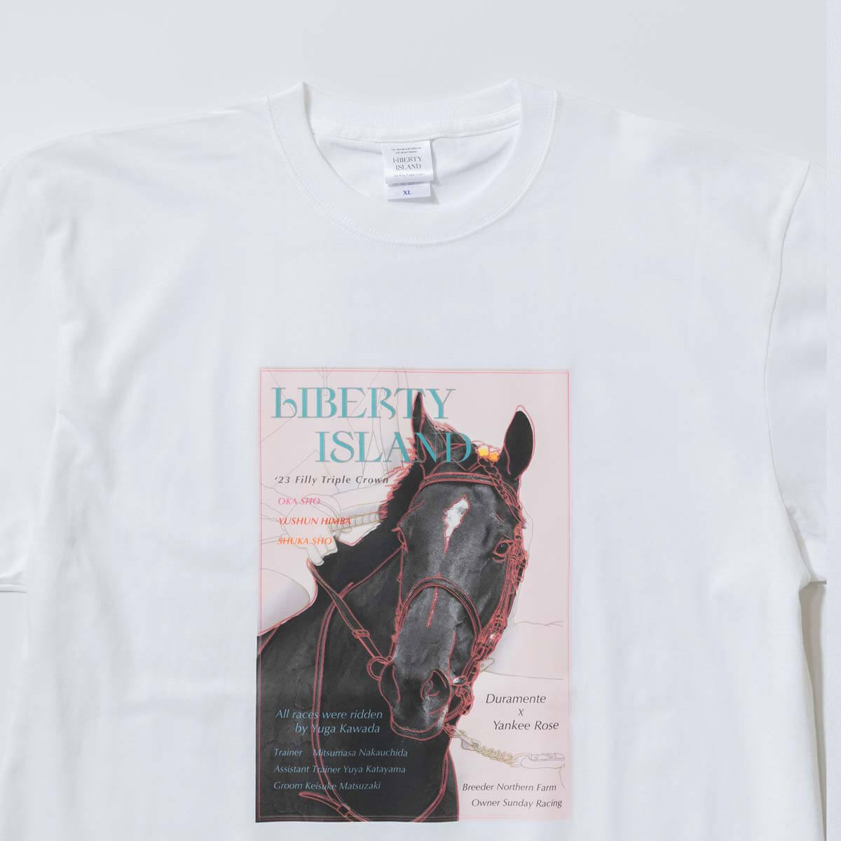 Tシャツ リバティアイランド メモリアル A - 競馬グッズの通販サイト