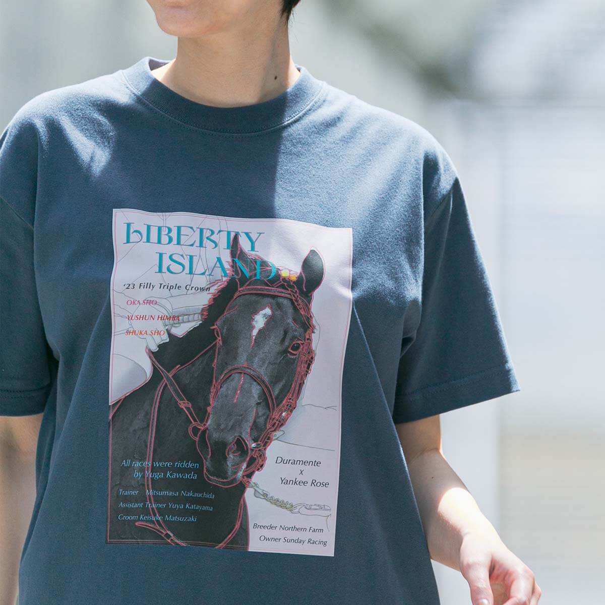 Tシャツ リバティアイランド メモリアル A - 競馬グッズの通販サイト
