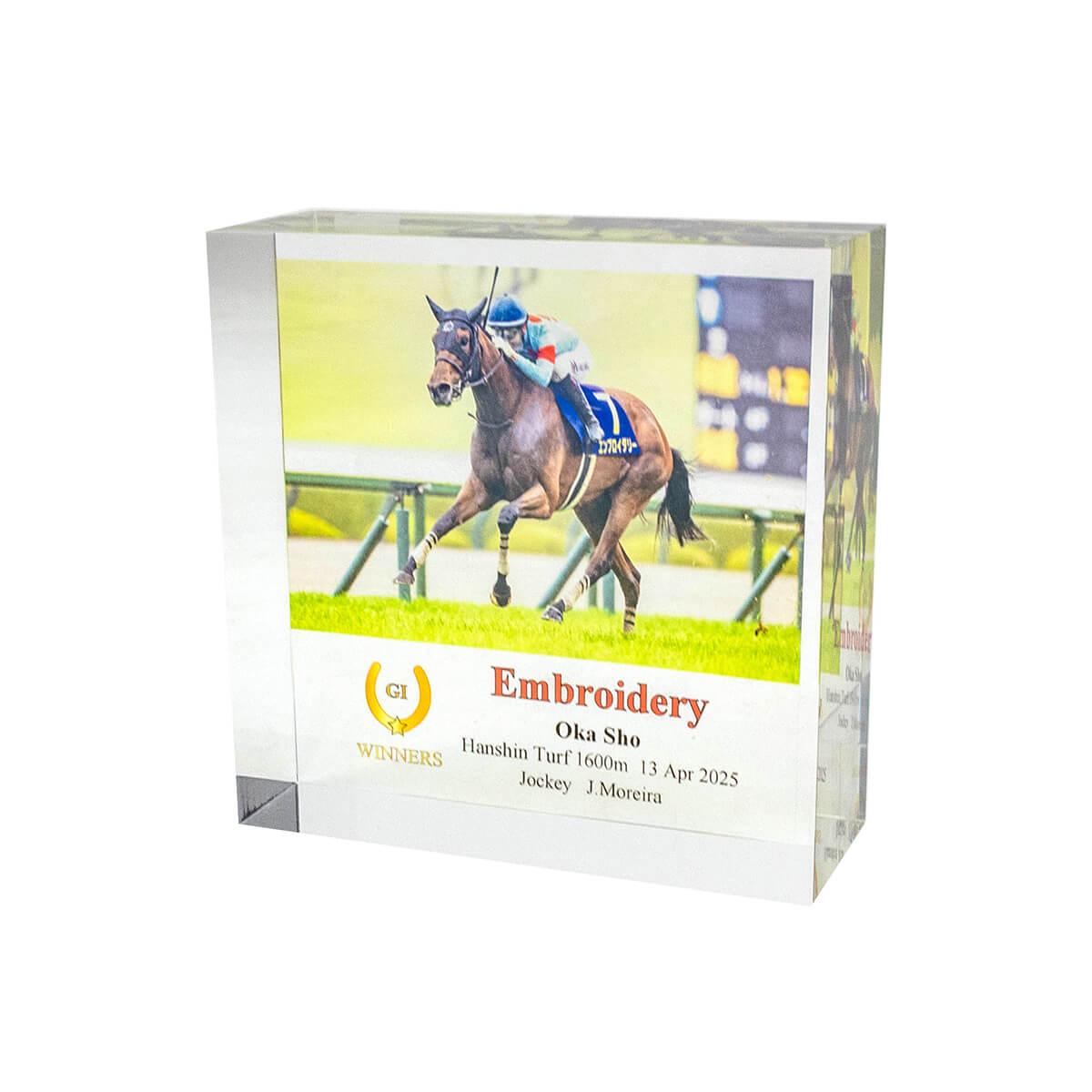 ◇ 競馬 JRA ◇ ブエナビスタ アクリルオブジェ ◇ 桜花賞
