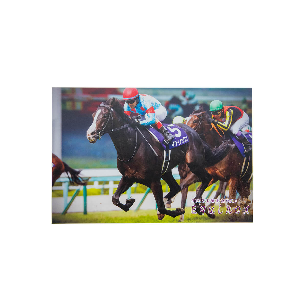 イクイノックス　引退記念品 ポストカード イクイノックス 7枚セット「引退記念」 - 競馬グッズの