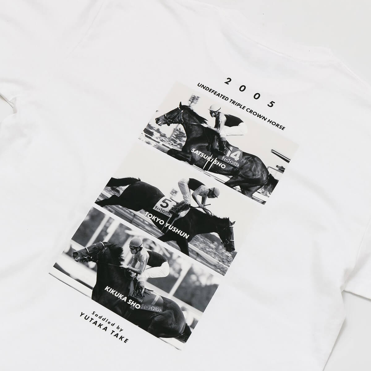 Tシャツ ディープインパクト B - 競馬グッズの通販サイト
