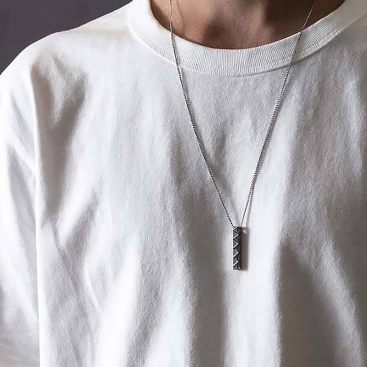 SHARKTOOTH STEEL NECKLACE シャークトゥースのネックレス - 競馬